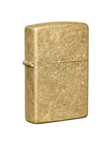 ISQUEIRO DE LATÃO TEXTURIZADO ZIPPO