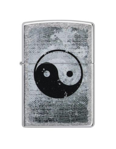 CHROME PLATED LIGHTER WITH ZIPPO YING-YANG