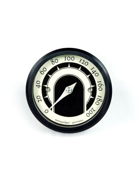 INDICATEUR DE VITESSE ÉLECTRONIQUE NOIR 49MM "SPEEDSTER".