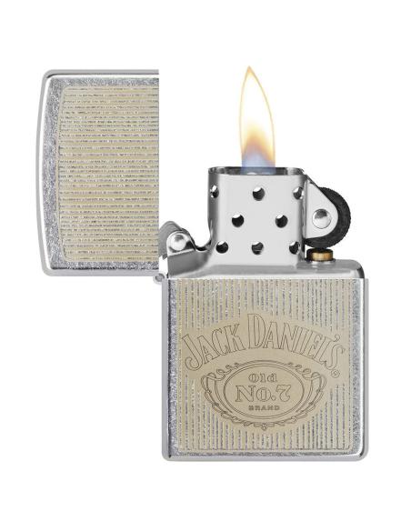 Comprar Mechero Zippo Con Logo Jack Daniels Grabado Con Láser a precio de oferta