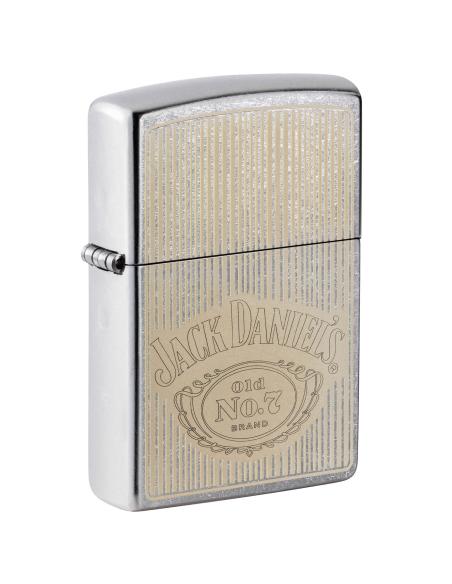 ISQUEIRO ZIPPO COM LOGÓTIPO JACK DANIELS GRAVADO A LASER