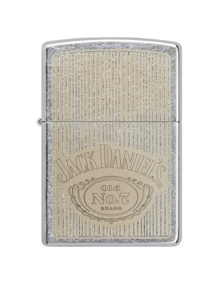 ZIPPO LIGHTER WITH LASER ENGRAVED JACK DANIELS LOGO