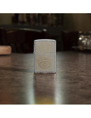 BRIQUET ZIPPO AVEC LOGO JACK DANIELS GRAVÉ AU LASER