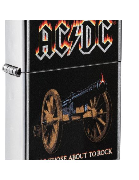 ACDC LIGHTER FOR THOSE ABOUT TO ROCK BY ZIPPO