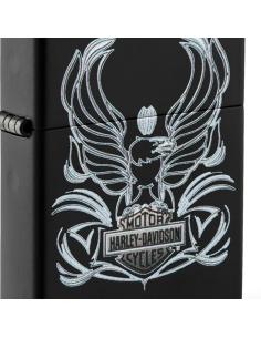 Isqueiro Harley-Davidson Matt Black Zippo | Preço Promocional 2