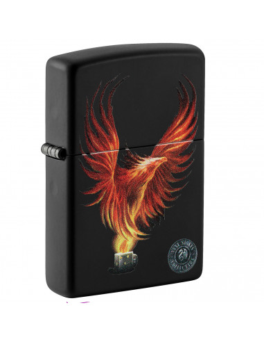 ZIPPO LIGHTER WITH PHOENIX BY ANNE STOKES