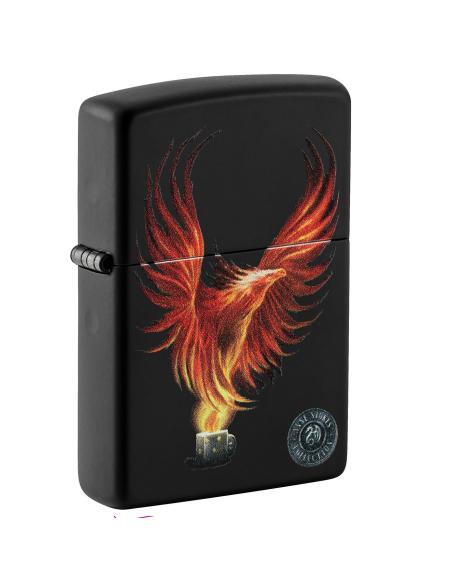Comprar Encendedor Zippo Con Ave Fénix De Anne Stokes a precio de oferta