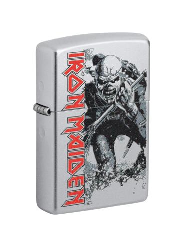 Comprar Mechero Zippo Con Logo Iron Maiden Y Eddie a precio de oferta