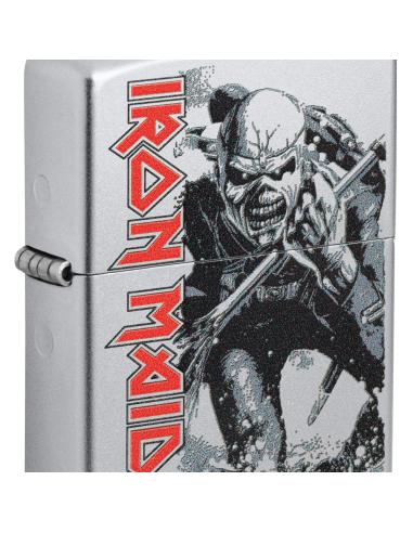 Comprar Mechero Zippo Con Logo Iron Maiden Y Eddie a precio de oferta