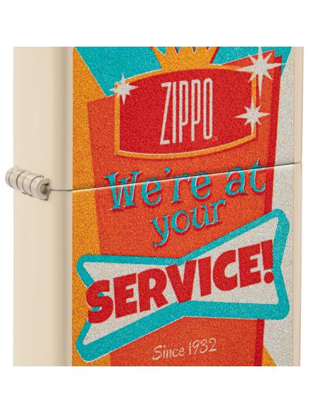 Comprar Mechero At Your Service Color Arena De Zippo a precio de oferta