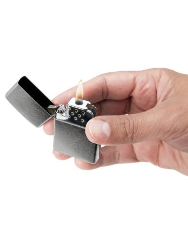 BUTANE INSERT WITH YELLOW ZIPPO FLAME