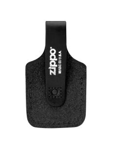 BLACK LEATHER CASE WITH LOOP FOR ZIPPO LIGHTERS 2