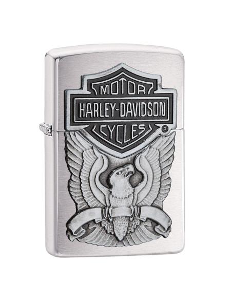 Comprar Mechero Zippo Con Emblema Y Águila De Harley-Davidson a precio de oferta