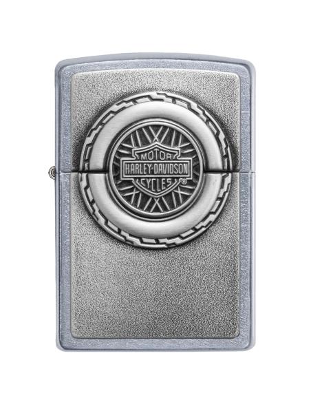 BRIQUET ZIPPO AVEC ROUE ET MOTEUR HARLEY-DAVIDSON