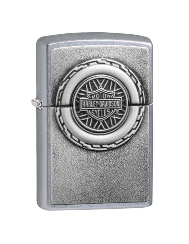 BRIQUET ZIPPO AVEC ROUE ET MOTEUR HARLEY-DAVIDSON