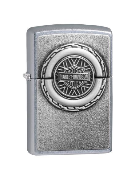 BRIQUET ZIPPO AVEC ROUE ET MOTEUR HARLEY-DAVIDSON