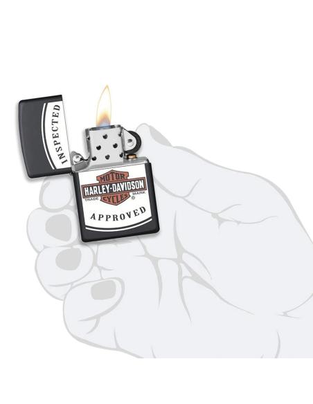 INSPECTED AND APPROVED HARLEY-DAVIDSON ZIPPO LIGHTER