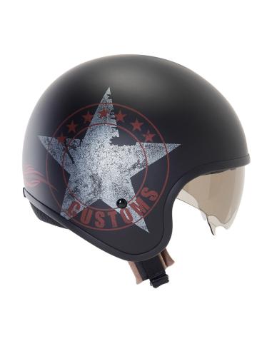 CAPACETE SUOMY NEGRO MATE DO DO JET 70