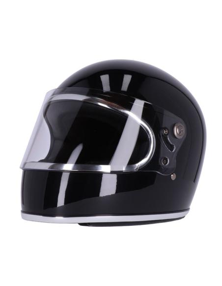 CAPACETE PRETO BRILHANTE ROEG CHASE