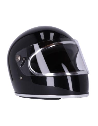 CAPACETE PRETO BRILHANTE ROEG CHASE