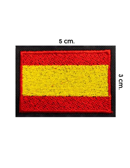 SPAIN FLAG PATCH 5 X 3