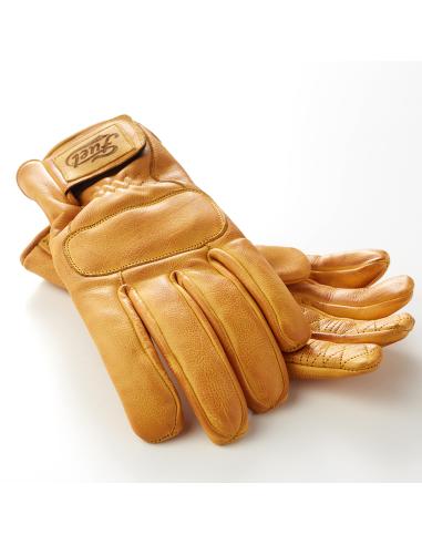 Luvas De Motocicleta Retro Em Couro United De Fuel