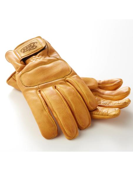 Comprar Guantes De Cuero Retro Para Moto United De Fuel a precio de oferta