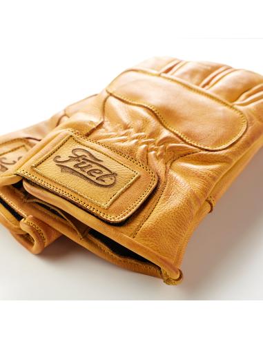 Luvas De Motocicleta Retro Em Couro United De Fuel
