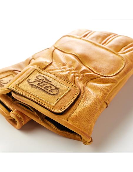 Comprar Guantes De Cuero Retro Para Moto United De Fuel a precio de oferta