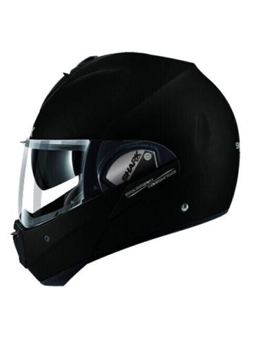 CAPACETE DE TUBARÃO EVOLINE 3 NEGRO MATE