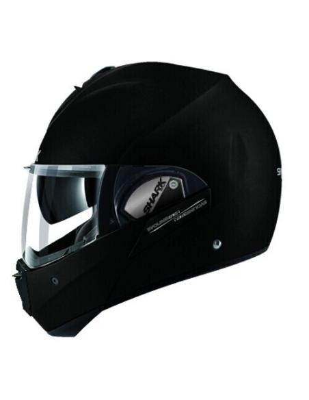 CAPACETE DE TUBARÃO EVOLINE 3 NEGRO MATE
