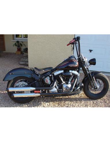 GUIDON BURLY 1" NARROW APES 14" NOIR