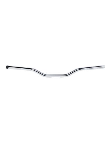 GUIDON BILTWELL TRACKER 1" (25.4MM) CHROME AVEC TROUS ET TBW