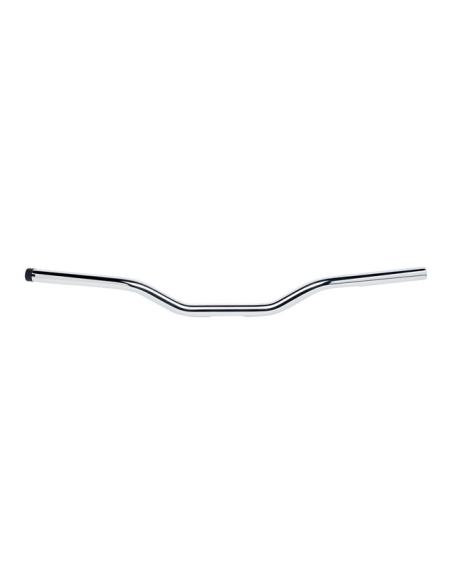 GUIDON BILTWELL TRACKER 1" (25.4MM) CHROME AVEC TROUS ET TBW