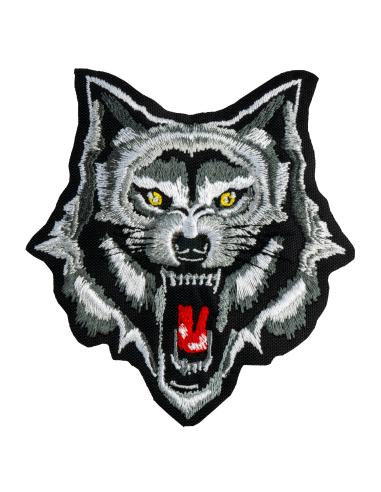 PATCH CABEÇA DE LOBO 10 X 10 CM