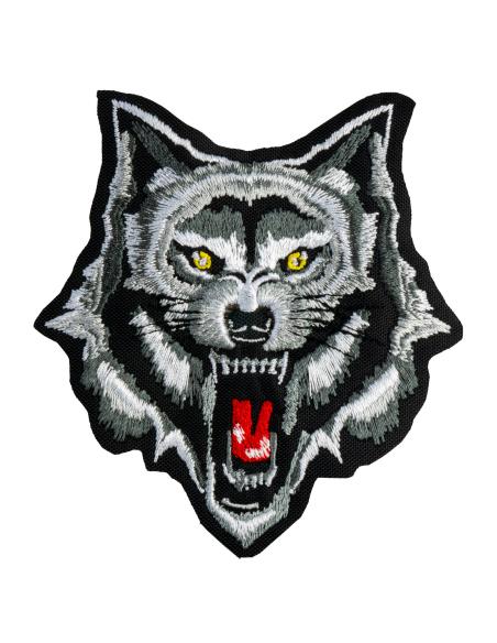 PATCH TÊTE DE LOUP 10 X 10 CM