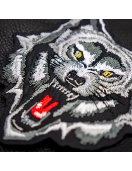 PATCH TÊTE DE LOUP 10 X 10 CM
