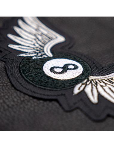 8 BALL WINGS MEDIUM PATCH 15 X 8 CM