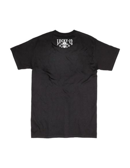 T-SHIRT "ÉTOILES À TÊTE DE MORT" DE LUCKY 13