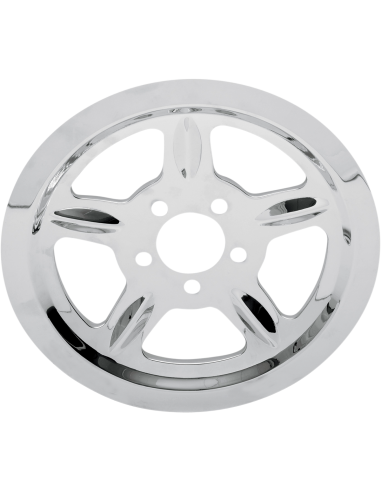 TAMPA DA POLIA TRASEIRA CROMADA PARA O SPORTSTER XL 04-UP
