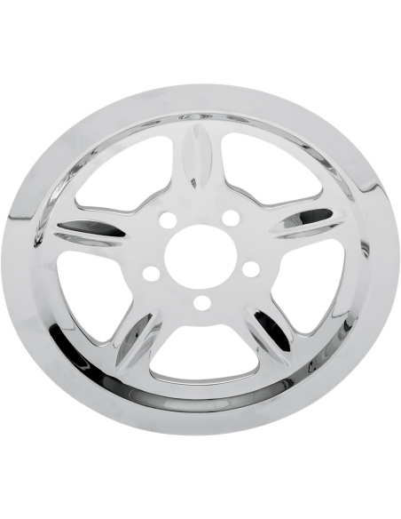 TAMPA DA POLIA TRASEIRA CROMADA PARA O SPORTSTER XL 04-UP