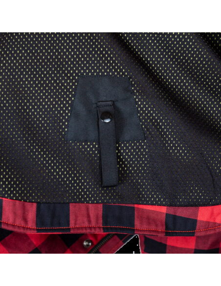 Gms Overshirt Jaguar Red And Black Approved