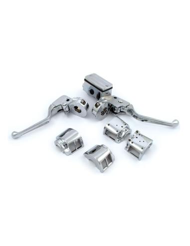 Comprar Kit Completo Manetas Cromo Harley Doble Disco 84-95 a precio de oferta