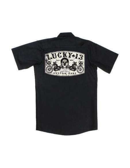 CAMISA DE TRABALHO DUAL CHOPPER POR LUCKY 13