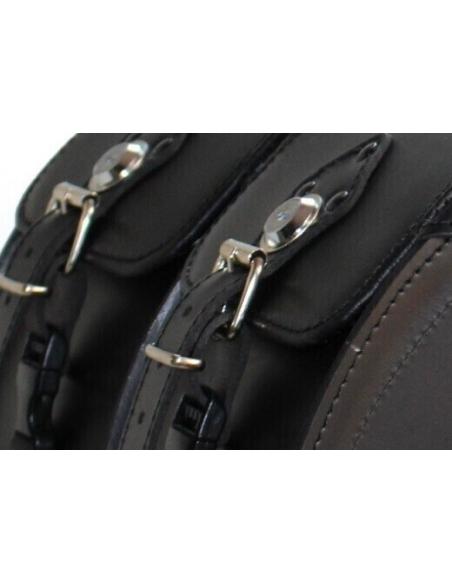 Comprar Alforjas Piel Rígidas Sahara Basicas 50 X 30 X 16 Cm Con Cerraduras a precio de oferta