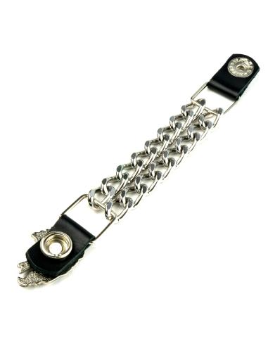 Comprar Extensor De Chaleco Cabeza Aguila Con Cadena Cromada a precio de oferta