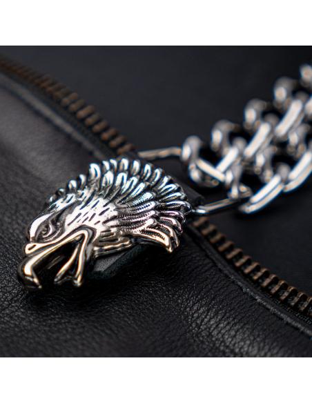 Comprar Extensor De Chaleco Cabeza Aguila Con Cadena Cromada a precio de oferta