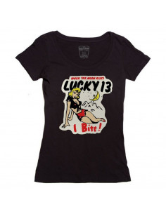 MAGLIETTA I BITE IN COTONE DI LUCKY 13 2