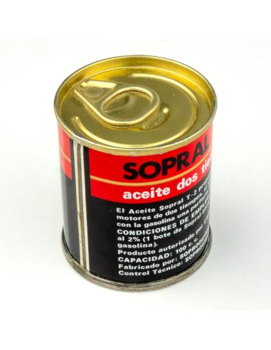 Comprar Lata Aceite Sopral T-2 Vintage Para Coleccionar a precio de oferta