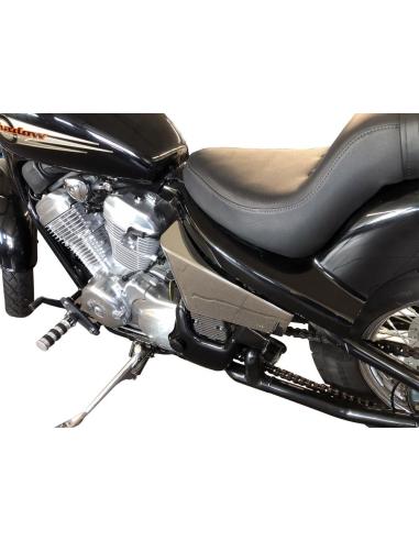 copy of ABS CHROMED SIDE COVER FITS VT750 C4